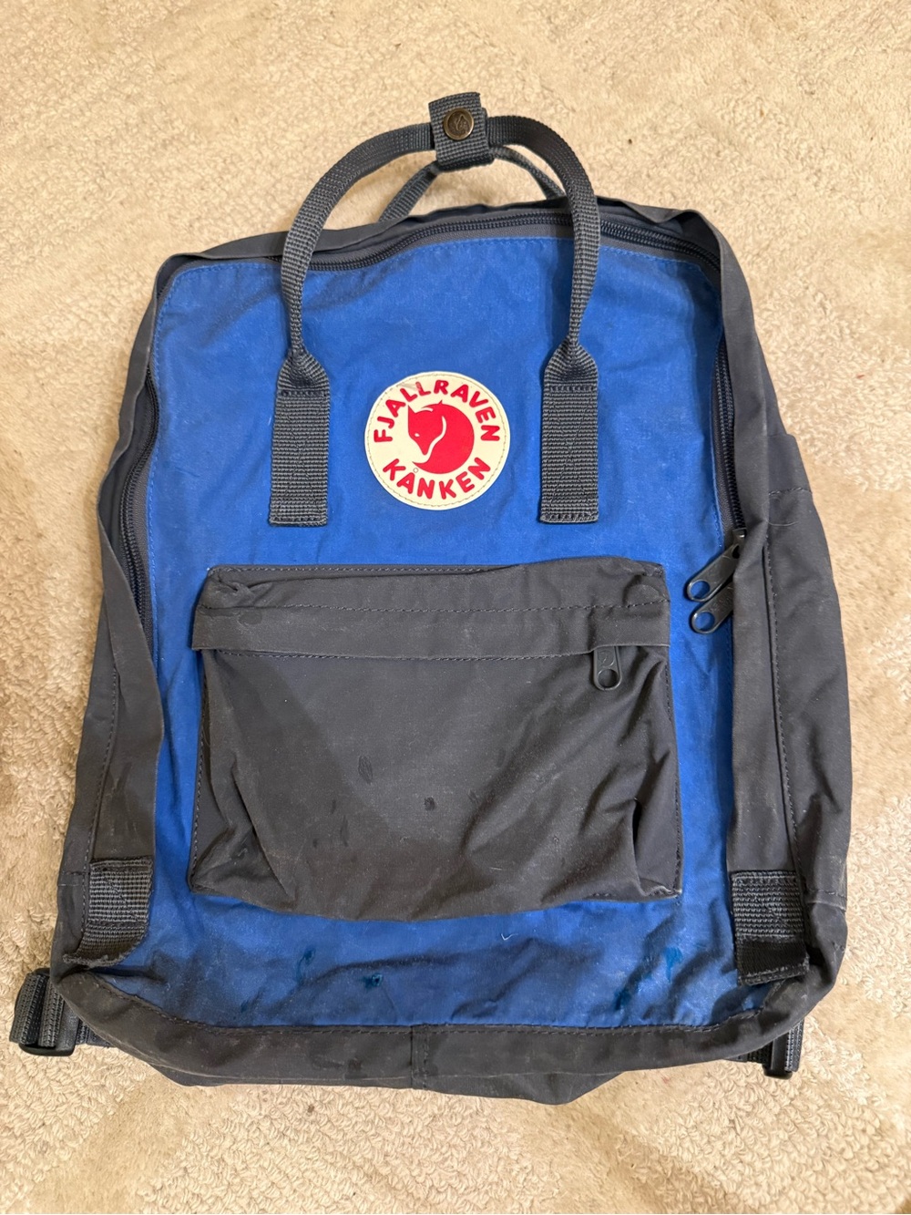 Kånken Fjallraven Classic Backpack - Blue/Black